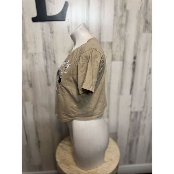 Brown crop top - Picture 3 of 6